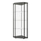 Glass Shelf Curio Cabinet - Black-Washburn's Home Furnishings