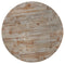 Glasslore - Light Grayish Brown - Round Cocktail Table-Washburn's Home Furnishings