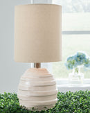 Glennwick - White - Ceramic Table Lamp (1/cn)-Washburn's Home Furnishings