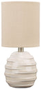 Glennwick - White - Ceramic Table Lamp (1/cn)-Washburn's Home Furnishings