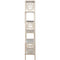 Glenstone - Champagne/white - Bookcase-Washburn's Home Furnishings