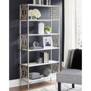 Glenstone - Champagne/white - Bookcase-Washburn's Home Furnishings