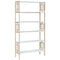 Glenstone - Champagne/white - Bookcase-Washburn's Home Furnishings