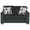 Gleston - Onyx - Loveseat-Washburn's Home Furnishings