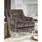 Gloriann - Charcoal - Accent Chair-Washburn's Home Furnishings