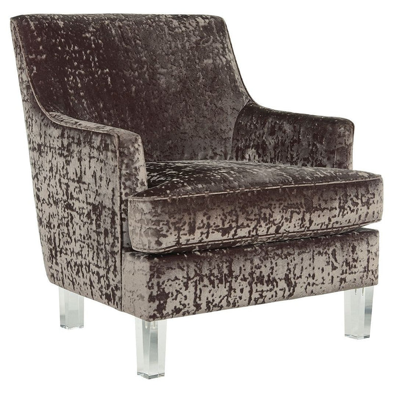 Gloriann - Charcoal - Accent Chair-Washburn's Home Furnishings