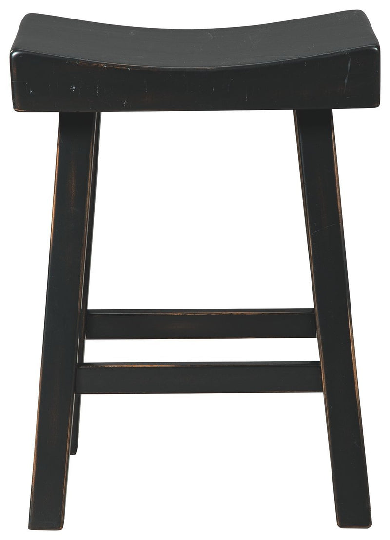 Glosco - Black - Stool (2/cn)-Washburn's Home Furnishings