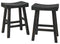 Glosco - Black - Stool (2/cn)-Washburn's Home Furnishings