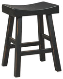 Glosco - Black - Stool (2/cn)-Washburn's Home Furnishings