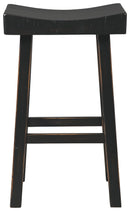 Glosco - Black - Tall Stool (2/cn)-Washburn's Home Furnishings