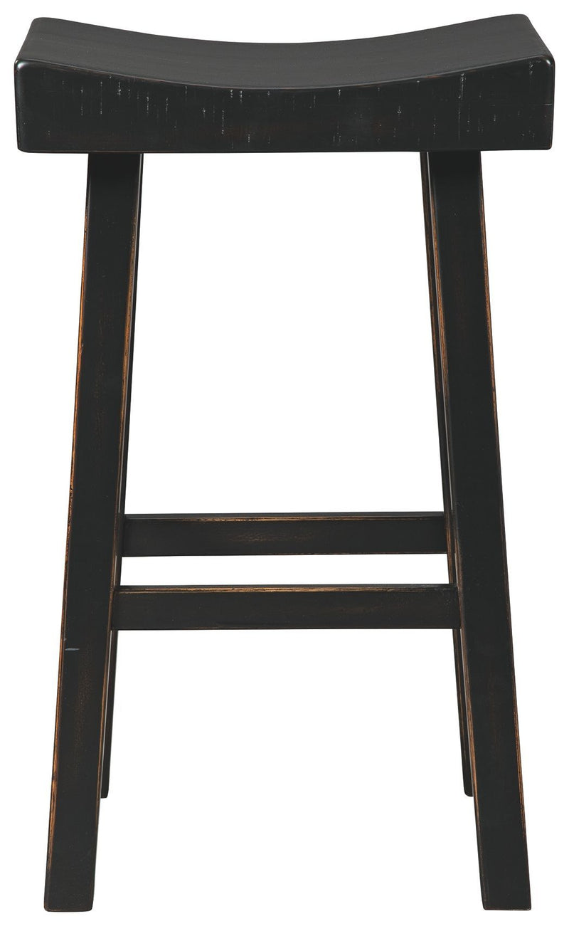 Glosco - Black - Tall Stool (2/cn)-Washburn's Home Furnishings