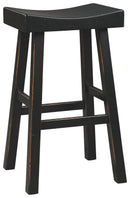 Glosco - Black - Tall Stool (2/cn)-Washburn's Home Furnishings