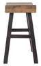 Glosco - Medium Brown/dark Brown - Stool (2/cn)-Washburn's Home Furnishings