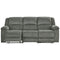 Goalie - Pewter - Left Arm Facing Recliner 3 Pc Sectional-Washburn's Home Furnishings