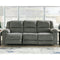 Goalie - Pewter - Left Arm Facing Recliner 3 Pc Sectional-Washburn's Home Furnishings