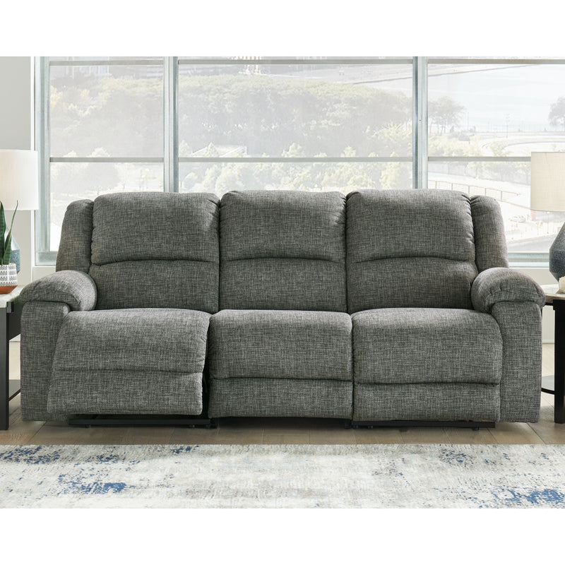 Goalie - Pewter - Left Arm Facing Recliner 3 Pc Sectional-Washburn's Home Furnishings