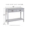 Goverton - Gray - Console Sofa Table-Washburn's Home Furnishings