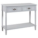 Goverton - Gray - Console Sofa Table-Washburn's Home Furnishings