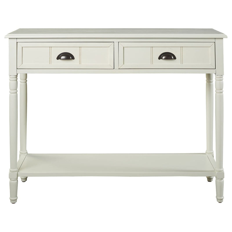 Goverton - White - Console Sofa Table-Washburn's Home Furnishings