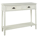 Goverton - White - Console Sofa Table-Washburn's Home Furnishings