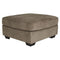 Graftin - Teak - Oversized Accent Ottoman-Washburn's Home Furnishings