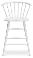 Grannen - White - Barstool (2/cn)-Washburn's Home Furnishings