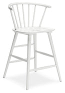 Grannen - White - Barstool (2/cn)-Washburn's Home Furnishings