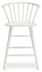 Grannen - White - Barstool (2/cn)-Washburn's Home Furnishings