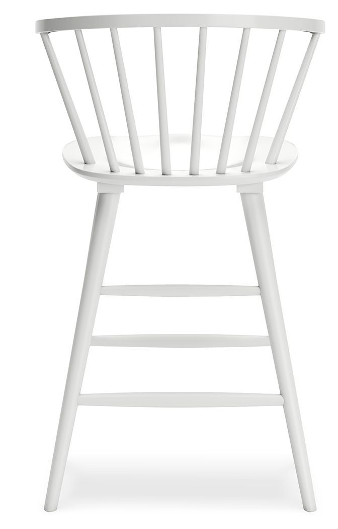 Grannen - White - Barstool (2/cn)-Washburn's Home Furnishings