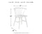 Grannen - White - Dining Room Side Chair (2/cn)-Washburn's Home Furnishings