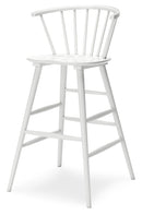 Grannen - White - Tall Barstool (2/cn)-Washburn's Home Furnishings