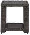 Grasson - Brown - Square End Table-Washburn's Home Furnishings