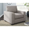 Greaves - Stone - 2 Pc. - Chair, Ottoman-Washburn's Home Furnishings