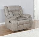 Greer - Swivel Glider Recliner - Beige-Washburn's Home Furnishings