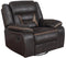 Greer - Swivel Glider Recliner - Brown-Washburn's Home Furnishings