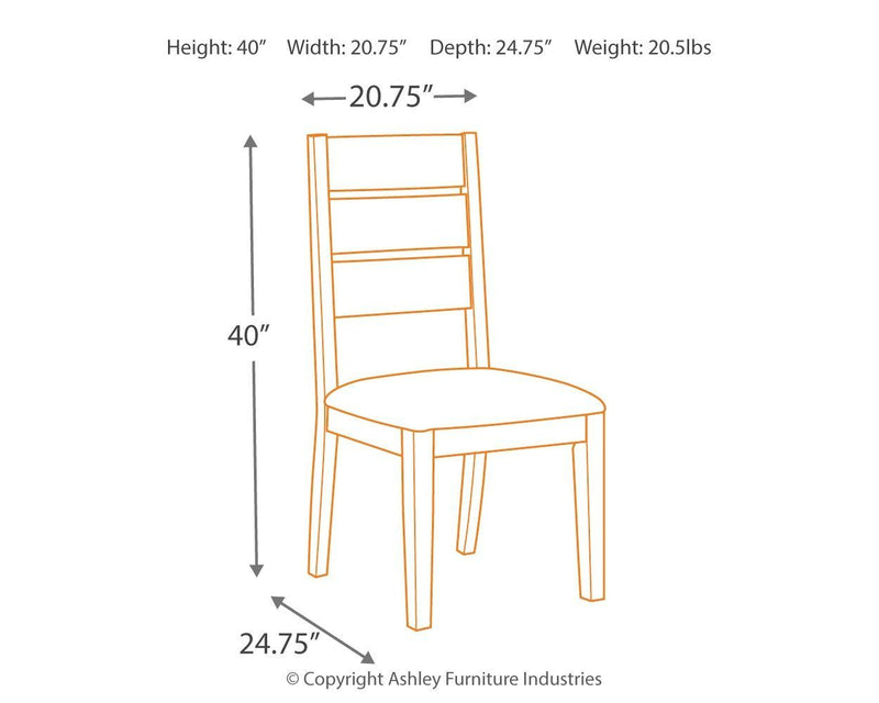 Grindleburg - Antique White - Dining Chair (set Of 2)-Washburn's Home Furnishings