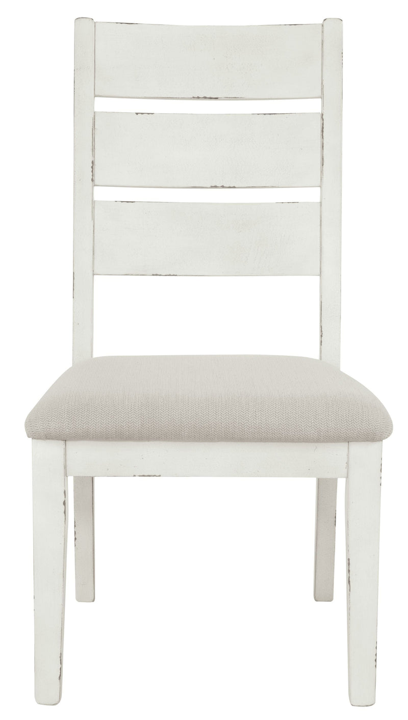 Grindleburg - Antique White - Dining Chair (set Of 2)-Washburn's Home Furnishings