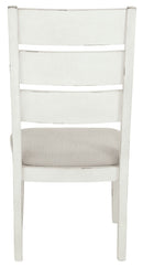 Grindleburg - Antique White - Dining Chair (set Of 2)-Washburn's Home Furnishings