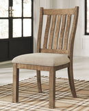 Grindleburg - Light Brown - Dining Chair (set Of 2)-Washburn's Home Furnishings