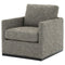 Grona - Earth - Swivel Accent Chair-Washburn's Home Furnishings