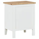 Gylesburg - White/brown - Accent Cabinet-Washburn's Home Furnishings