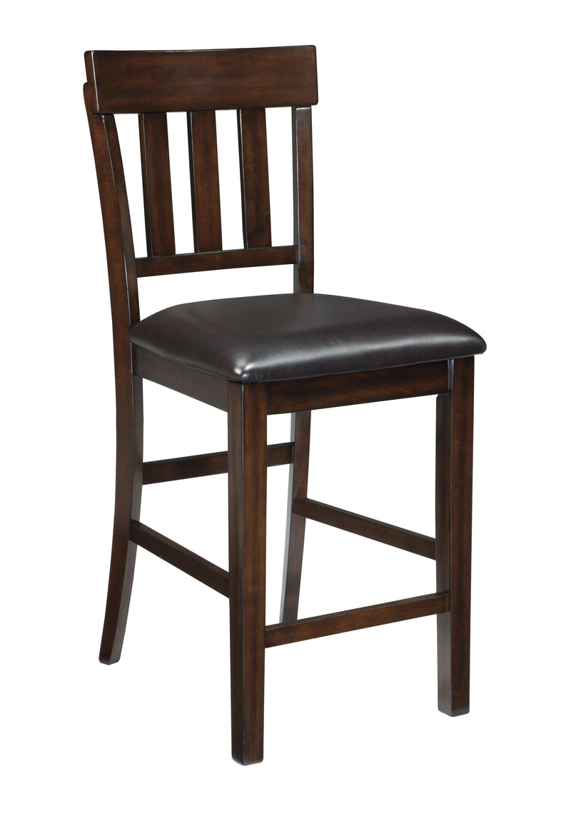 Haddigan - Dark Brown - Counter Height Bar Stool (set Of 2)-Washburn's Home Furnishings