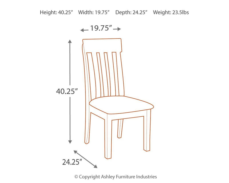 Haddigan - Dark Brown - Dining Chair (set Of 2)-Washburn's Home Furnishings