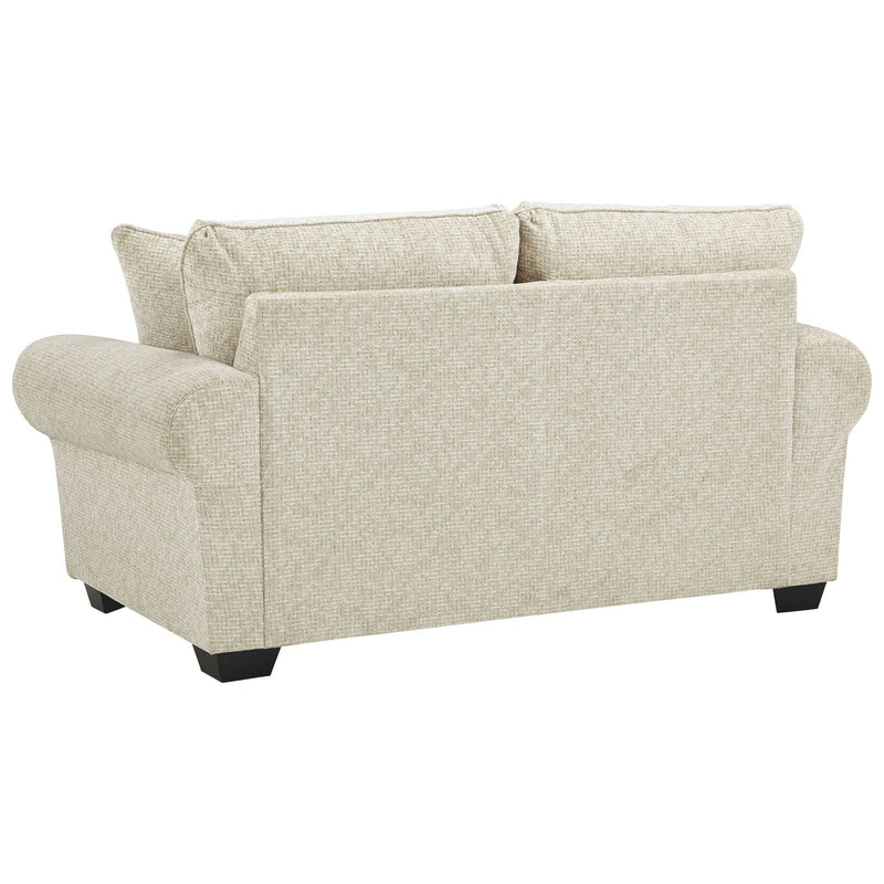 Haisley - Ivory - Loveseat-Washburn's Home Furnishings