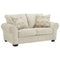 Haisley - Ivory - Loveseat-Washburn's Home Furnishings