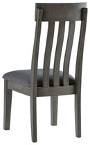 Hallanden - Black / Gray - Dining Chair (set Of 2)-Washburn's Home Furnishings