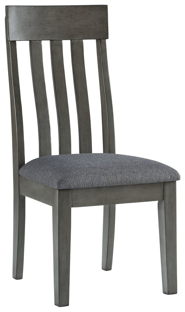 Hallanden - Black / Gray - Dining Chair (set Of 2)-Washburn's Home Furnishings