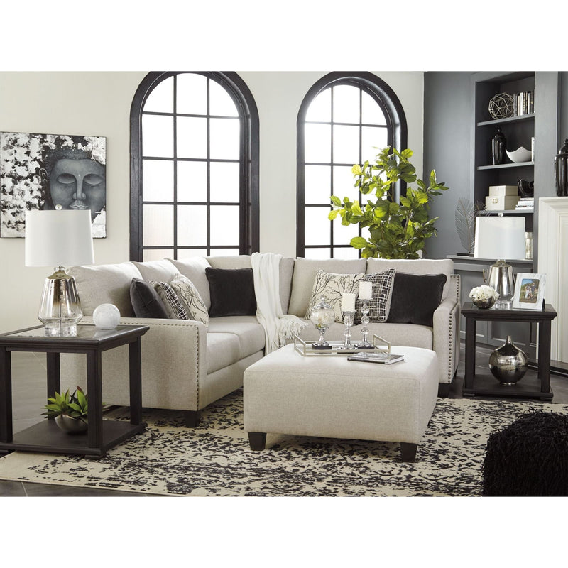 Hallenberg - Fog - Left Arm Facing Sofa 2 Pc Sectional-Washburn's Home Furnishings