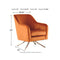 Hangar - Rust - Accent Chair-Washburn's Home Furnishings