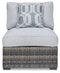 Harbor Court - Gray - Armless Chair W/cushion (2/cn)-Washburn's Home Furnishings